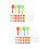 2Sets Engels Woord, Educatief En , Assorti 7