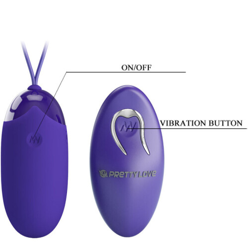 PRETTY LOVE - BERGER YOUTH VIOLATING EGG REMOTE CONTROL VIOLET 1