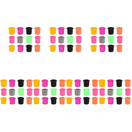 140Pcs Wireless Microphone Bottom Protection Silicone Rod Sleeves 1
