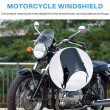 Motorcycle Headlight Fairing Windshield Windscreen Compatible for Bonneville 2001-2017,T100 2003-2017(Smoke)