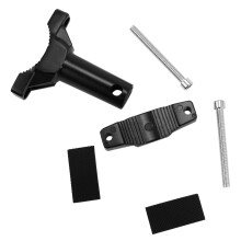 Soporte de Barra de ExtensióN de Motocicleta Moto Foco Todoterreno Horquilla Soporte de Manija Soporte de LáMpara Fijo