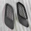 2PCS Engine Hood Vent Louvers Air Scoop Bonnet Vent Cover For- E90 E91 E92 E93 M3, Carbon Fiber Pattern 7