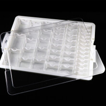 42 Grid Diamond Painting Storage Container,Transparent Diamond Painting Box Plastic Organizer Case Diamond Painting Tool
