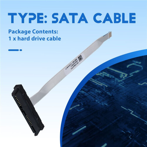 Cable de Disco Duro para Computadora PortáTil Cable  Hdd Ffc Conector de Cable de Disco Duro SSD para  15 Ab Pavilion 2
