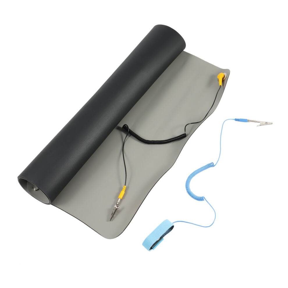 700X500x2.0mm Anti-Static Mat + Ground Wire + Anti-Static Wrist For Mobile Phone Computer Repair Anti-Static Mat 6031532333261