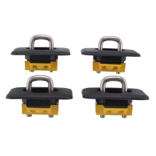 Tie Down Ankers Intrekbare Truck Bed Top Side D-Ring voor 1998-2014 F150 1999-2013 1995-2008 RAM, 4PCS