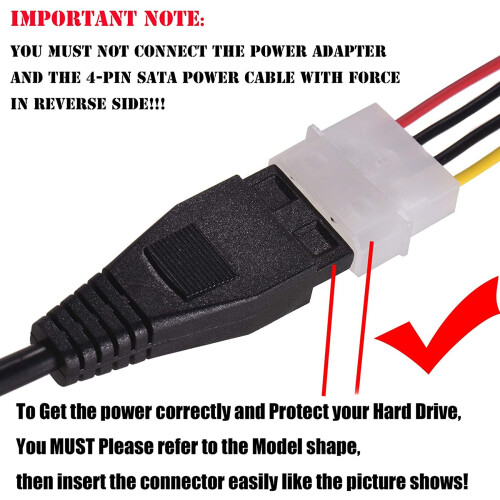 PATA IDE Drive para USB 2.0 Cabo Conversor Adaptador para Disco RíGido HDD 2,5 Polegadas 3,5 Polegadas com Plugue Externo da UE 2