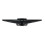 Front Light Cover Assembly for   S PRO Self-Balancing Scooter Front Trim Assembly Accessories, Front Black 2