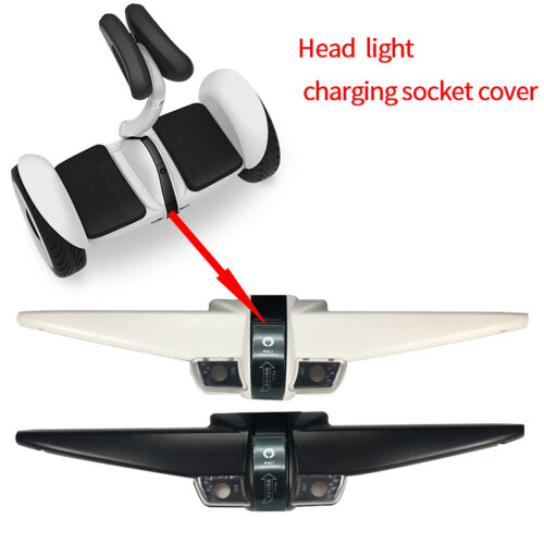 Front Light Cover Assembly for   S PRO Self-Balancing Scooter Front Trim Assembly Accessories, Front Black 2