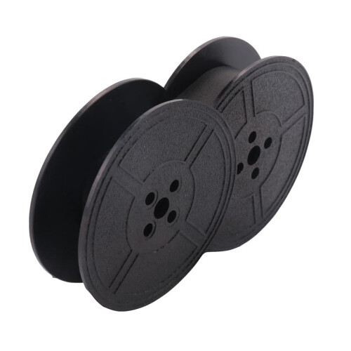 6Pack Typewriter Ribbon Twin Spool Typewriter Ribbon Ink Twin Spool Pack Ink Replacement Part for Most Typewriter(Black) 2