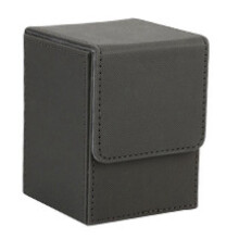 Karten Etui Deck Box Karten mit HüLlen Deck Spiel Box für Yugioh Binder: 100+, Grau