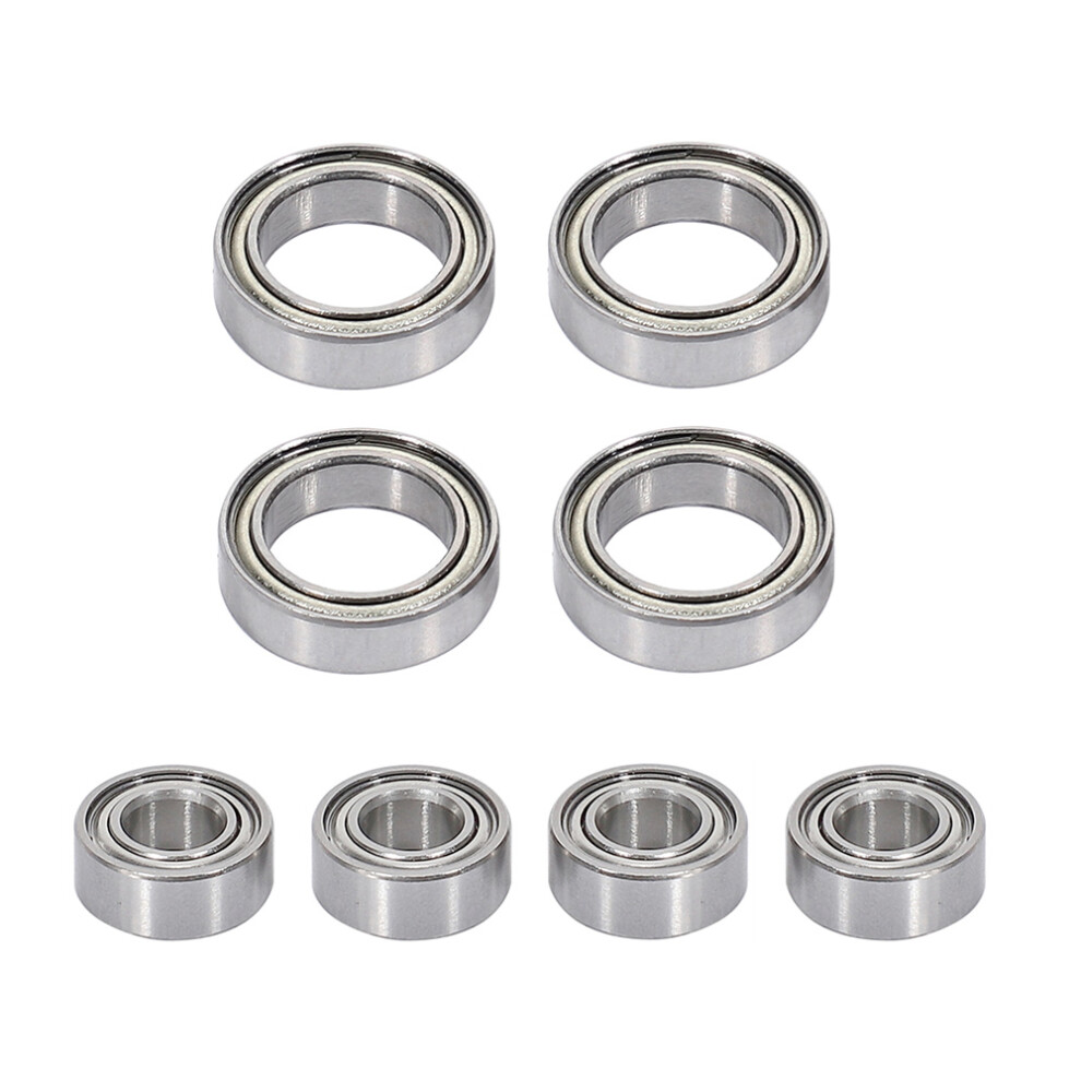 8Pcs Bearing Set For Sg1603 Sg1604 Sg 1603 Udirc Ud1601 Ud1602 Ud1603 Ud1604 1/16 Rc Car Spare Parts Accessories 4711358890064