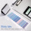 800 Pcs Sticky Index Tabs, 4 Sheets Morandi Strip Index Tabs, Writable Page Sticky Notes with Ruler for Page Marking 9