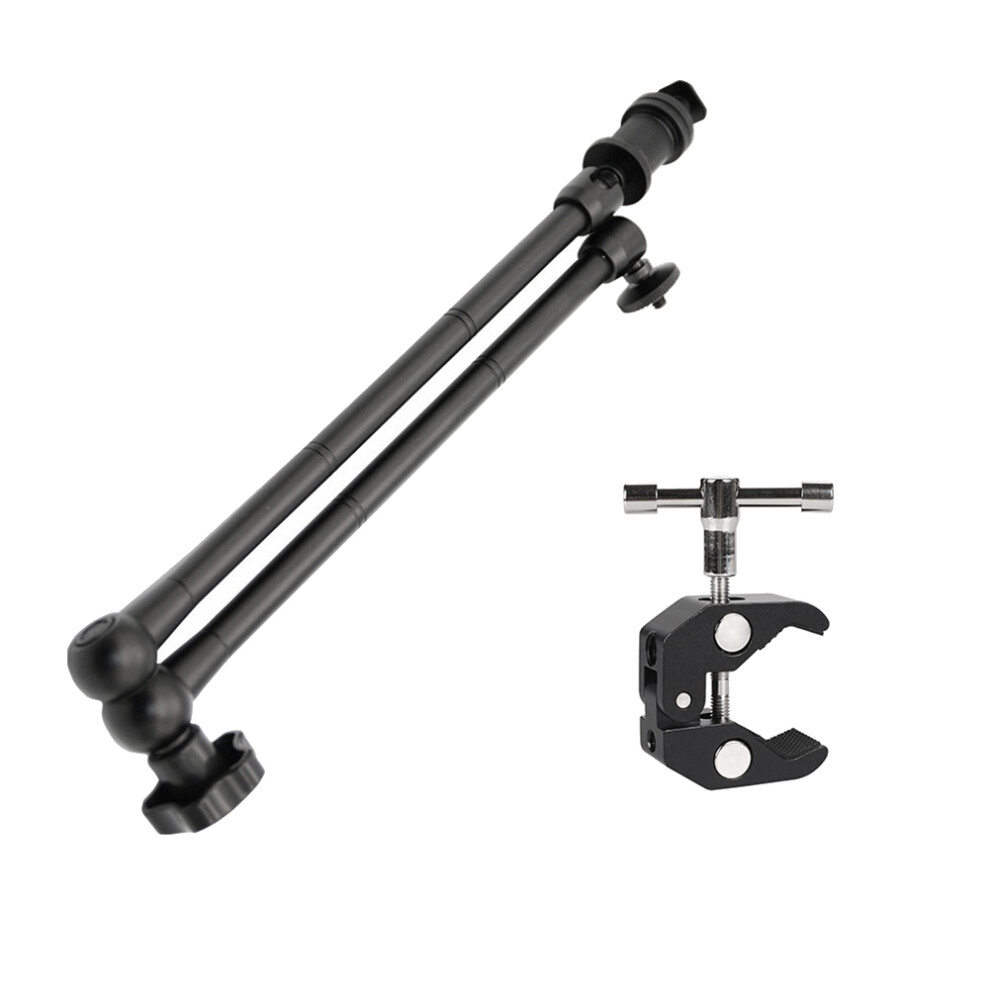 20 Inch Articulated Camera Magic Arm For Camera Lcd Monitor Mic Flash Lighting Stand Phgraphy Parts,With Clamp 4711580875587