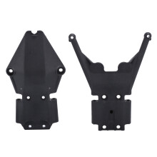 Anteriore e Posteriore Cambio di Montaggio per  Slash 4X4 VXL Remo Hobby 9EMO HuanQi 727 1/10 RC Auto Ricambi Aggiornamenti