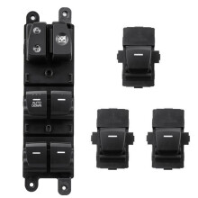 Car Window Lifter Control  Assembly with Backlight Fit for  Creta IX25 2014-2019 93570-C90004X 93580-C9000
