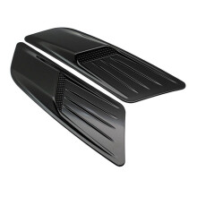 Neue Auto-AußEnseite mit Falschem Luftauslass, NachrüStung für  Mustang Piano Black, Hauben-Luftauslass, Universell.