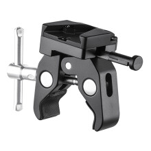 V-Mount Battery Adapter with Clamp for Mounting to Light Stand Tripod for V-Mount Battery to Light Stand or Tripod