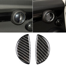 Carbon Fiber Car Interior Door Handle Stickers Decal Decor for Cooper R55 R56 R60 Clubman Countryman F55 F54 F60