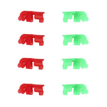 8 StüCk Heckklappen Griff Clip, Verriegelung Stangenclip Ersatz für Chevy Silverado 99-09, Sierra 99-09, 88981030, 88981031