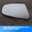 Right Side Rear View Mirror Side Mirror Glass Heated + Adjustment for  X5 E70 2007-2013 X6 E71 E72 2008-2014 10