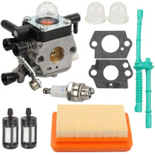 Carburetor Kit for MM55 MM55C Tiller 4601-120-0600 Replacement Pack Zama C1Q-S202A Carbohydrate Replacement Kit