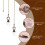 Set of 2 Vintage-Style Clear Fan Pull Ceiling Fan Chain Pulls Crystal Prism 4