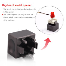 Metall Schalter öFfner Schmier Set Mechanische Tastatur Tasten Kappen Aluminium Legierungs öFfner Sofort für  Mx Schalter