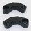 Pair Motorcycle Mirror Extender Risers Universal Handlebar Mount Rearview Mirror Spacers Adapter M10 Black 2