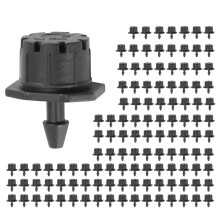 150Pcs Adjustable Irrigation Drippers Sprinklers 1/4 Inch Emitter Dripper  Drip Irrigation Sprinklers for Lawn