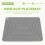 Large Silicone Pot Holder Square Thick Heat Insulation Pad Non-Slip Corrugated Kitchen Table Mat(Gray) 2