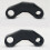 Pair Motorcycle Mirror Extender Risers Universal Handlebar Mount Rearview Mirror Spacers Adapter M10 Black 3