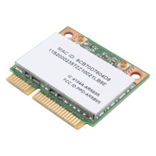 para Z370 Y460 G470 Z470 Z560 Negro Ar5B95 2.4G 150Mbps Pcie 802.11N Tarjeta de Red InaláMbrica Incorporada