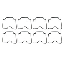 8 Pcs Carburetor Bottom Shell Gasket for  DRZ DR-Z GZ 250 400 GS500 GS500 GSX750 GSF1200 GSX600 GSX600 750 GSF1200