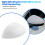 Right Side Wing Rearview Mirror Cover Shell Cap Housing for  2009-2017 Sharan 2012-2018   2014-2017 White 6