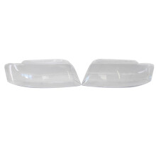 1Pair Car Headlight Shade Transparent Lampshade Headlight Cover (LH+RH) 8E0941029C 8E0941029D for A4