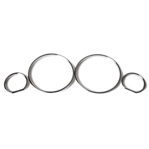 Autosnelheidsmeterafdekking Bezel Trim Dashboardmeterringset voor  E32 / E34-Modellen