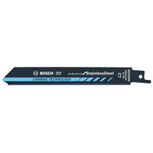 Lama di sega a sciabola in carburo Expert 150 mm BOSCH S922EHM per Acciaio inossidabile - 2608900360