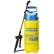 Handdrucksprüher Gloria Spray&Paint 5L - 3 bar - Sicherheitsventil und Flachstrahldüse - Viton-Dichtungen