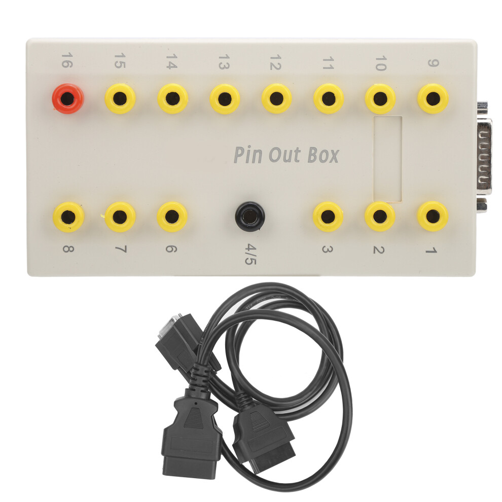 Automotive Connector Detector, Obd2 Breakout Box For Real-Time Diagnostics, Car Protocol Detector With Full Signal Access, Auto Can Test Box For 9190834088921