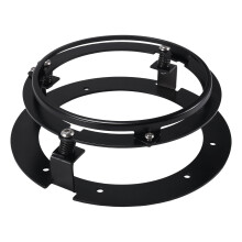 5.75 Inch Black Car Motorcycles Headlight Round Mounting Bracket Suitable for  Touring Softail  Headlight Adapter