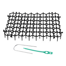 12Pcs Cat Scat Mat with Spikes,At Animal Spikes Repellent,Garden Prickle Strip Dig Stopper Cat Deterrent Spikes
