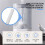 40 Pcs Car Humidifier Sticks Cotton Filter Refill Sticks Filter Replacement Wicks for Portable Ultrasonic Aroma Diffuser 7