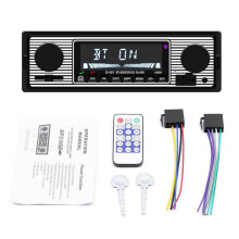 1 DIN Retro Car Stereo Audio Automotive with USB USB//AUX Card FM MP3 Player PC Type:ISO-5513