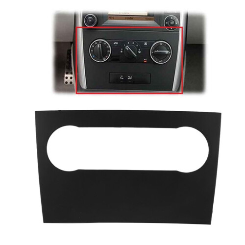 Bilradio Fascia för   A Class (W169) 2004-2012 Dash Kit Installera Facia Panel Console Bezel Adapter Platta 2