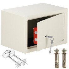 Coffre-fort SPRINGOS für das Zuhause - Hochsicherheitsstahl - Schlüsselaufbewahrung für Geld 31x20x20cm