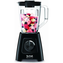 Mélangeur de table - TEFAL - BlendForce II - 1,25 L - 2 L - 600 W - Noir