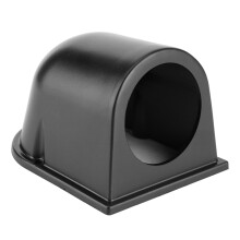 Holder til målerpod, 52 mm, 2 tommer målere, universal ABS-plast, korrosionsbestandig, enkelt huls monteringspanel, bil, lastbil, båd, motorcykel,