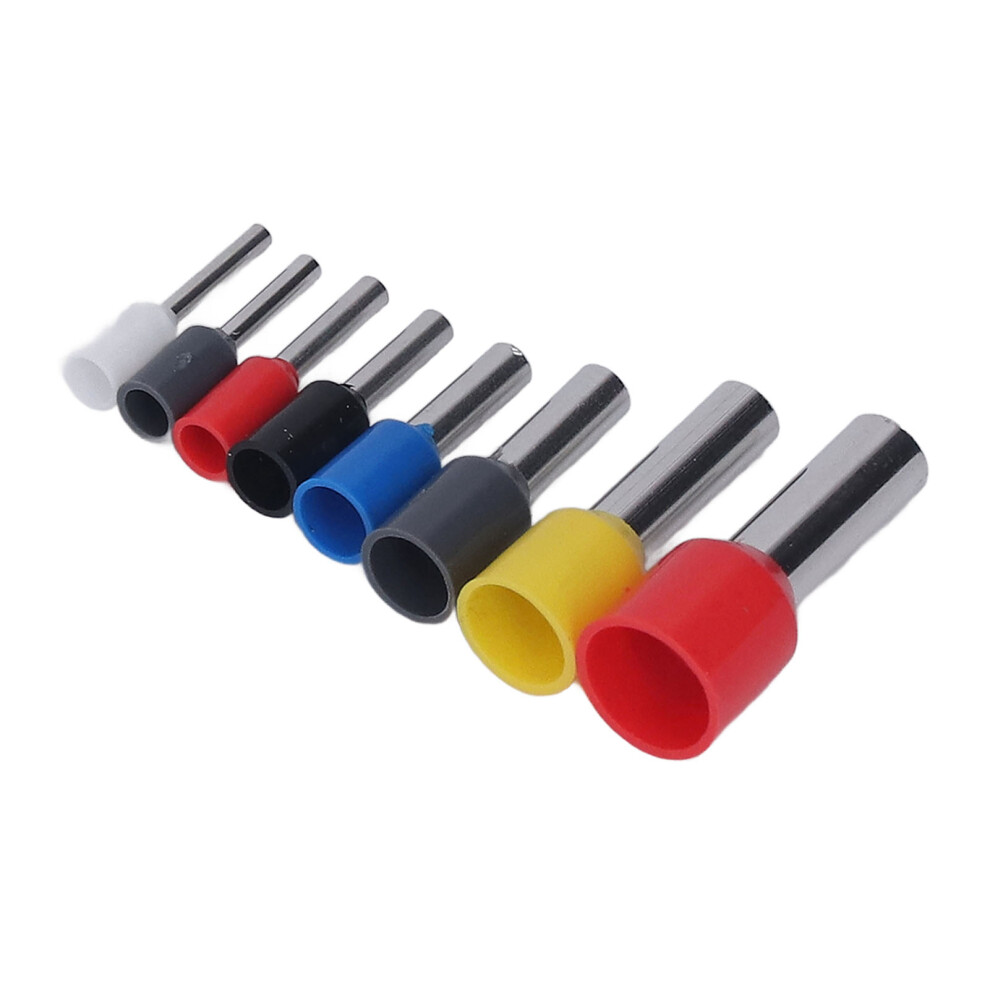Electrical Copper Tube Terminal Set 1200 Pcs Cold Pressed Assortment For Wiring 9321375292984