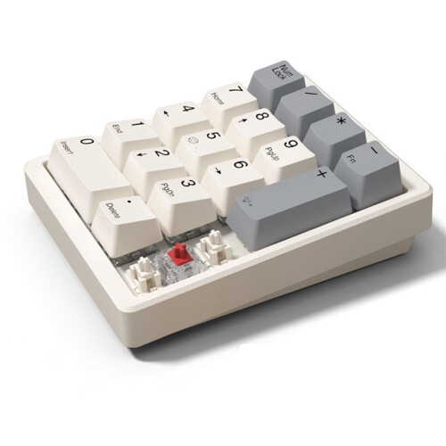 17 Keys Type C Wired Number Pad Mechanical Numeric Keypad Numpad Gaming  Keyboard Programming Keypads Red Axis 2